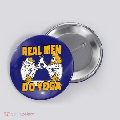 Real Do Yoga Spiritual Training Exercise Yoga Button