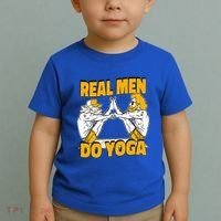 Real Do Yoga Spiritual Training Exercise Yoga Toddler T-Shirt thumb 2