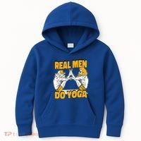Real Do Yoga Spiritual Training Exercise Yoga Kids Hoodie thumb 0