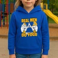 Real Do Yoga Spiritual Training Exercise Yoga Kids Hoodie thumb 3
