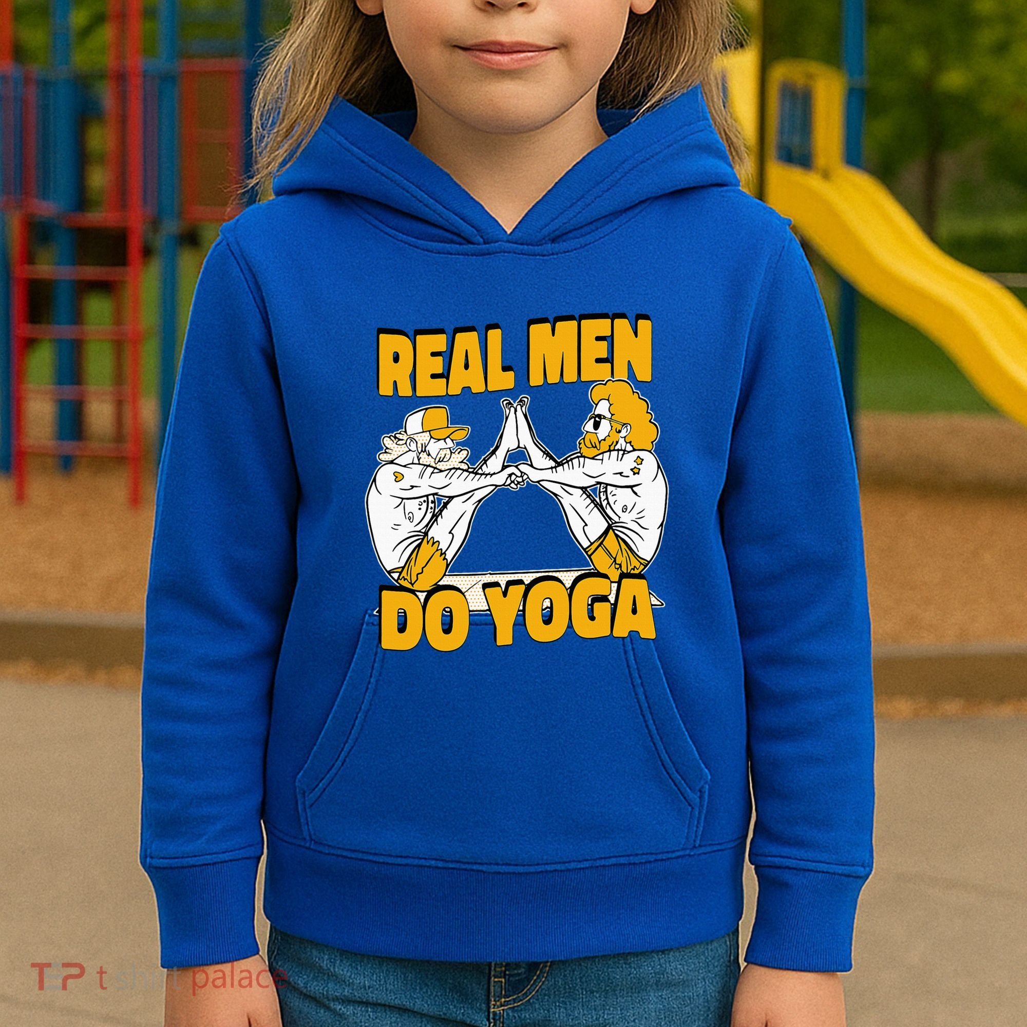 Real Do Yoga Spiritual Training Exercise Yoga Kids Hoodie