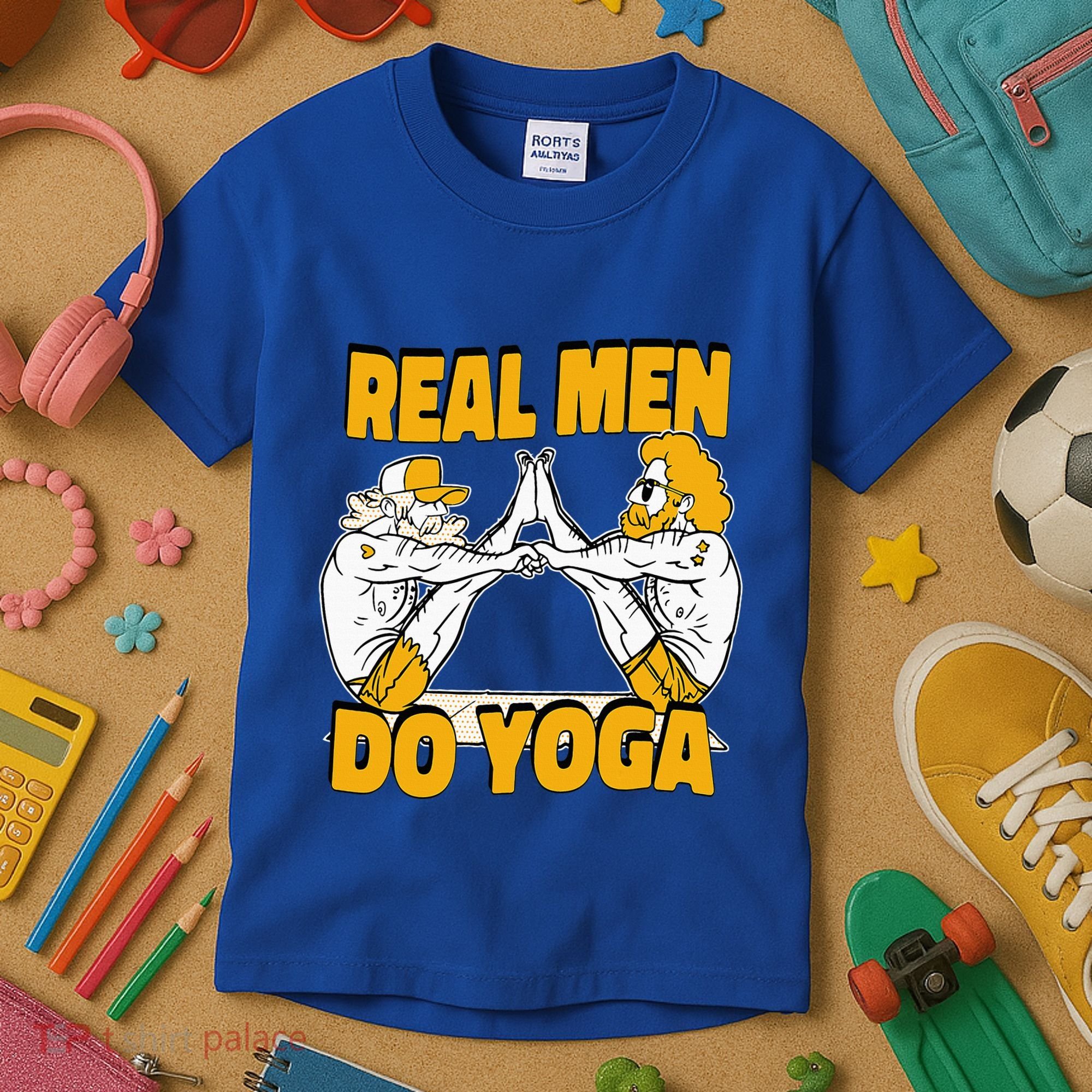 Real Do Yoga Spiritual Training Exercise Yoga Kids T-Shirt