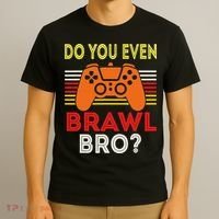 Retro Do You Even Brawl Bro Funny All Star Brawl Star T-Shirt thumb 3