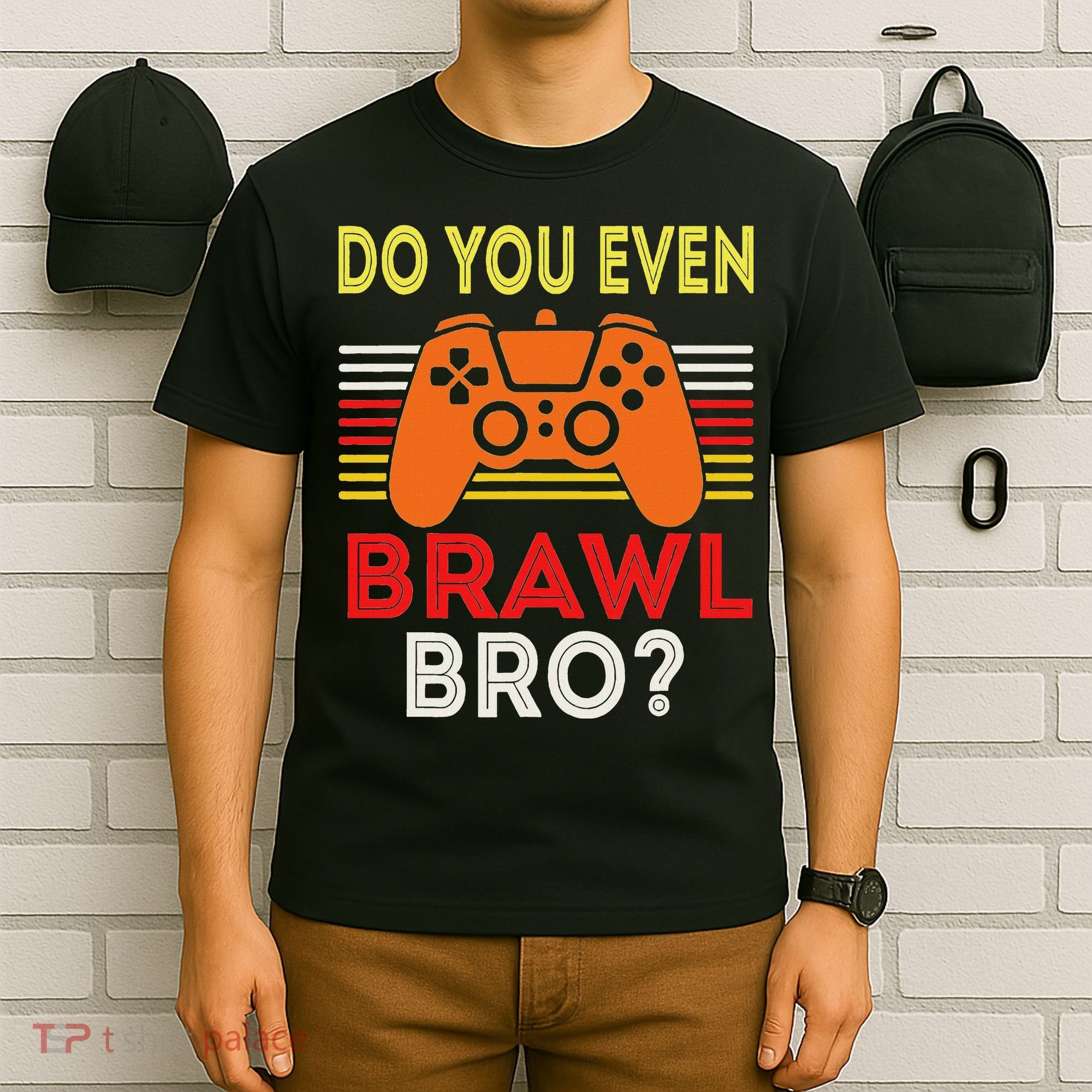 Retro Do You Even Brawl Bro Funny All Star Brawl Star T-Shirt