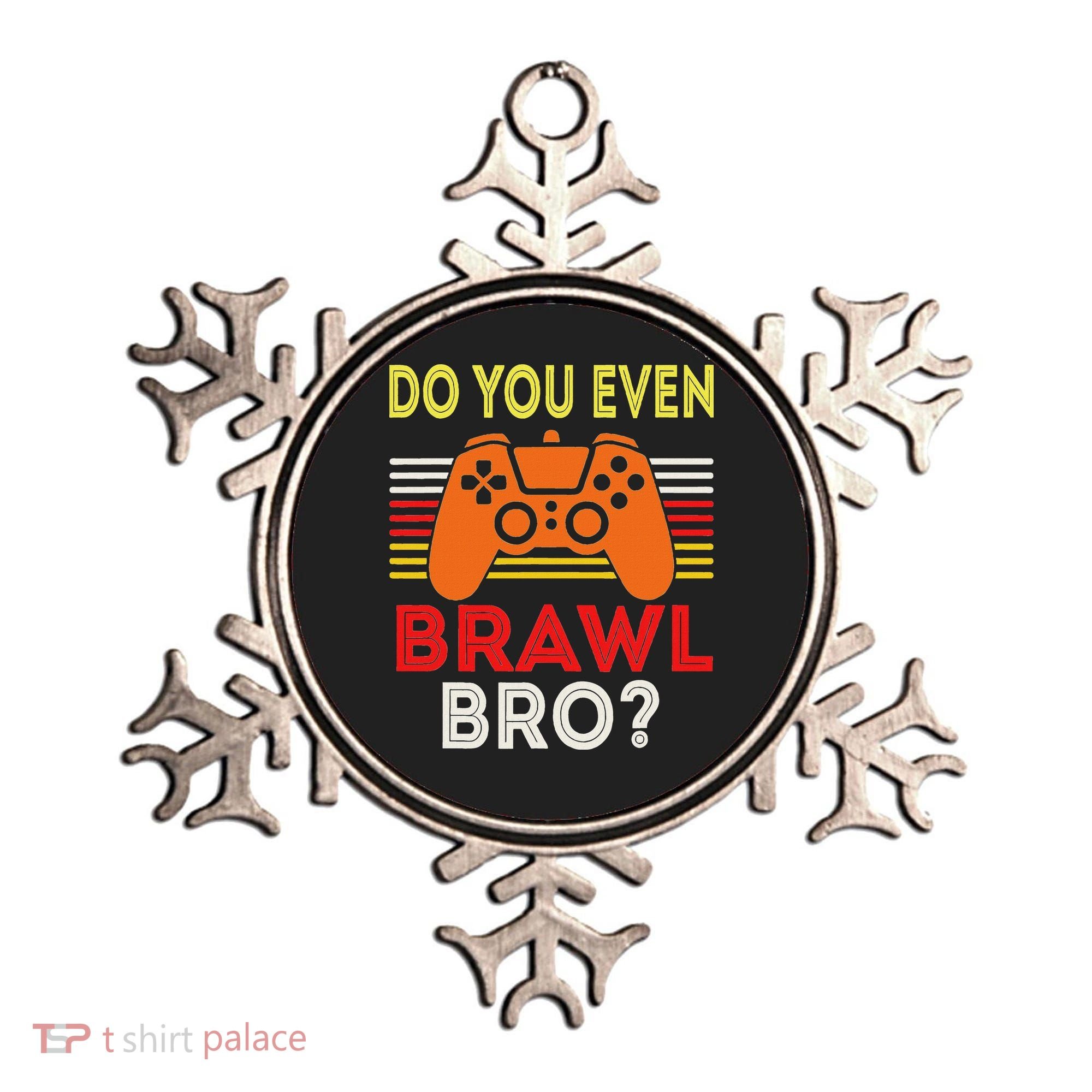 Retro Do You Even Brawl Bro Funny All Star Brawl Star Ornament
