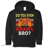 Retro Do You Even Brawl Bro Funny All Star Brawl Star Toddler Hoodie thumb 0