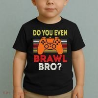 Retro Do You Even Brawl Bro Funny All Star Brawl Star Toddler T-Shirt thumb 2