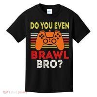 Retro Do You Even Brawl Bro Funny All Star Brawl Star Kids T-Shirt thumb 0