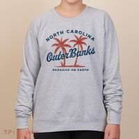 Retro Est 1587 Obx North Carolina Nc Women's Sweatshirt thumb 0