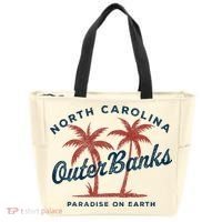 Retro Est 1587 Obx North Carolina Nc Tote Bag thumb 0