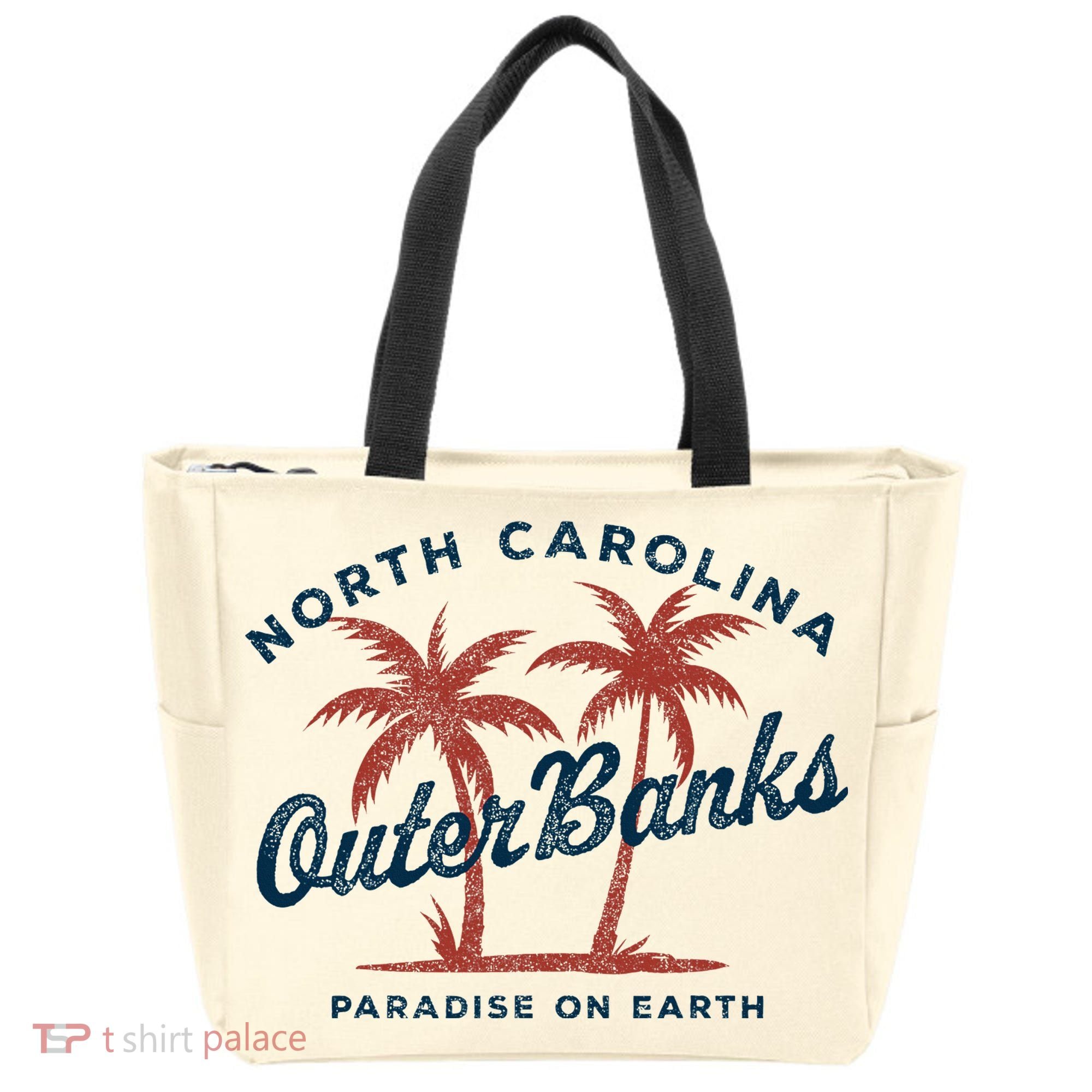 Retro Est 1587 Obx North Carolina Nc Tote Bag