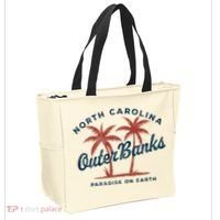 Retro Est 1587 Obx North Carolina Nc Tote Bag thumb 2
