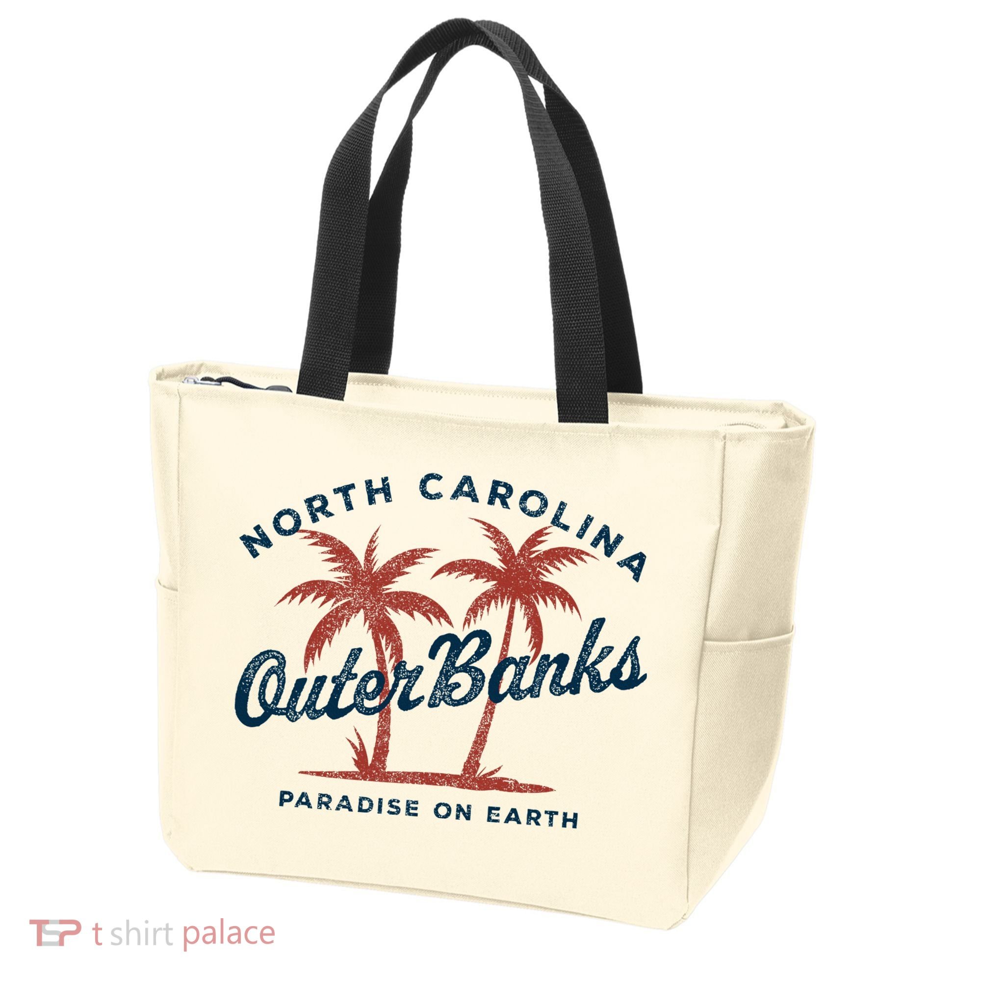 Retro Est 1587 Obx North Carolina Nc Tote Bag