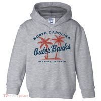 Retro Est 1587 Obx North Carolina Nc Toddler Hoodie thumb 0