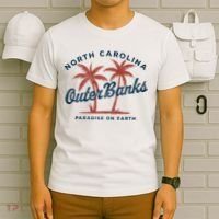 Retro Est 1587 Obx North Carolina Nc T-Shirt thumb 6