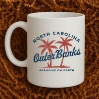 Retro Est 1587 Obx North Carolina Nc Coffee Mug thumb 2