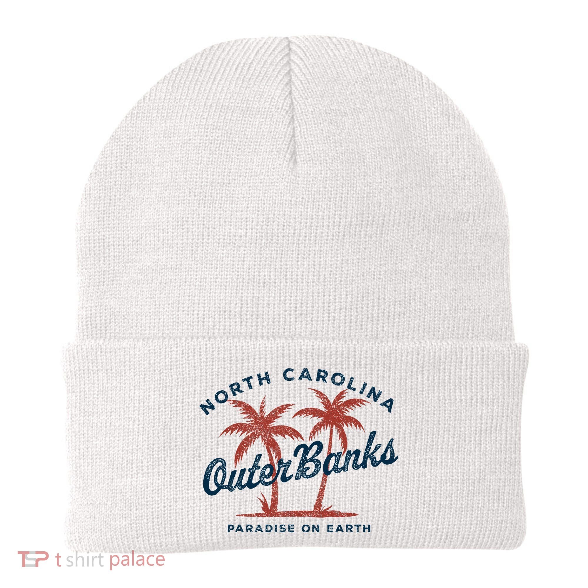 Retro Est 1587 Obx North Carolina Nc Beanie
