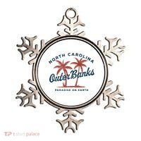 Retro Est 1587 Obx North Carolina Nc Ornament thumb 0