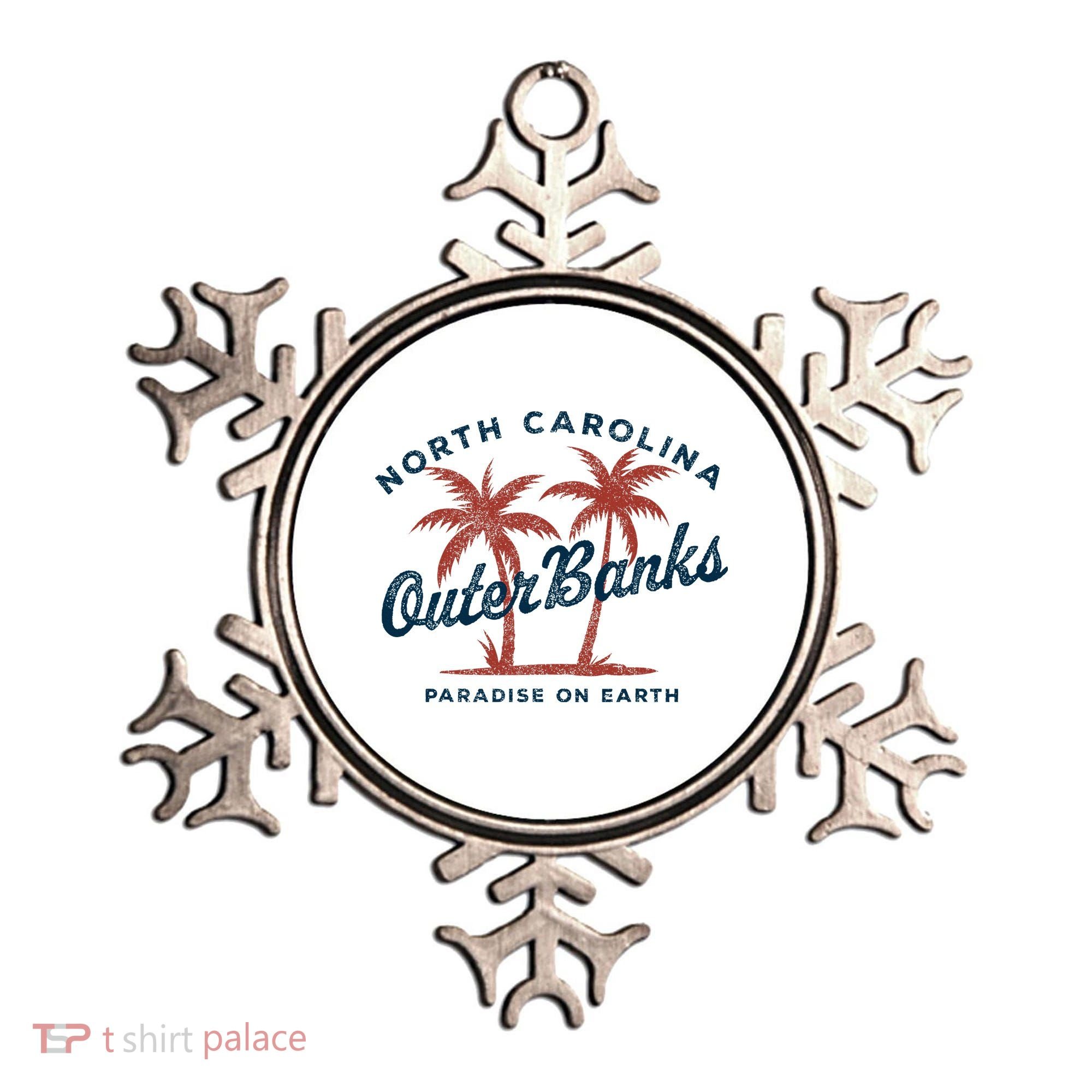 Retro Est 1587 Obx North Carolina Nc Ornament