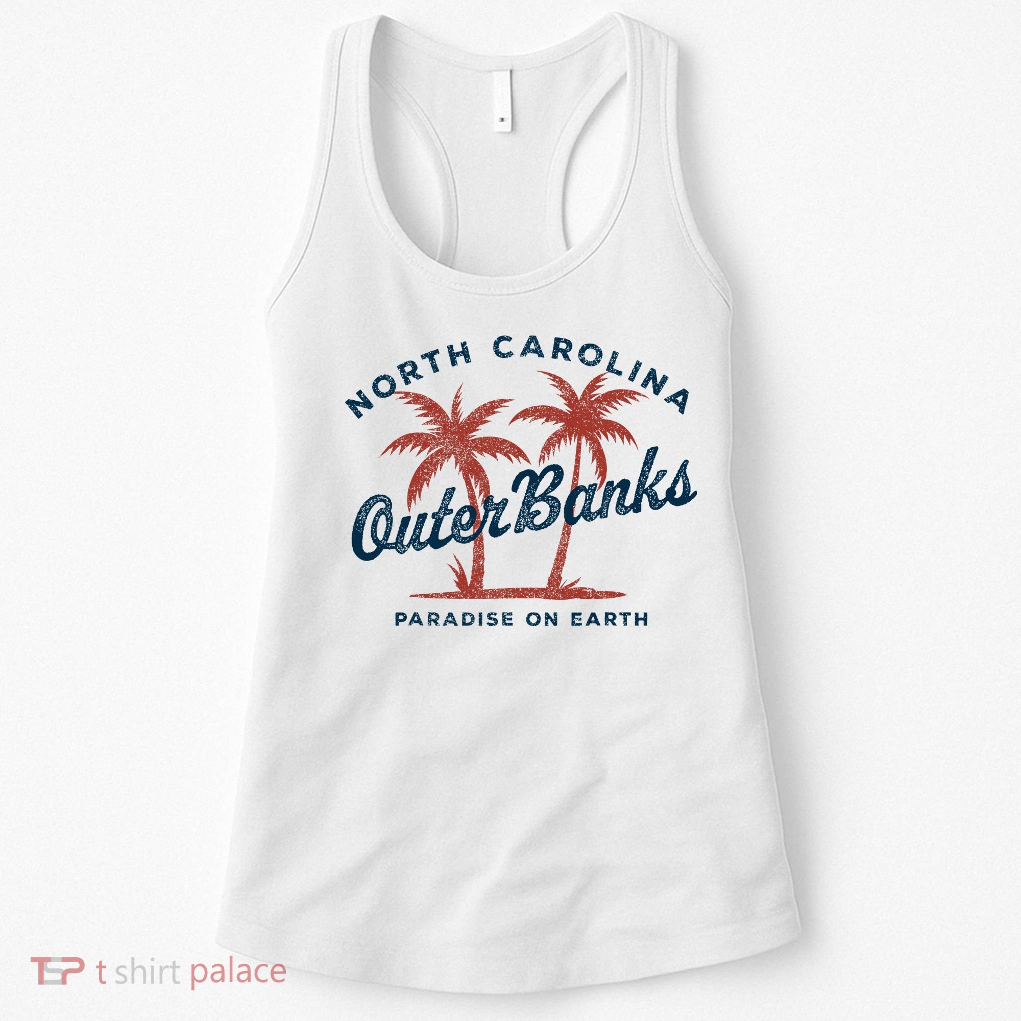 Retro Est 1587 Obx North Carolina Nc Women's Tank Top