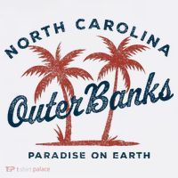 Retro Est 1587 Obx North Carolina Nc Women's Tank Top thumb 5