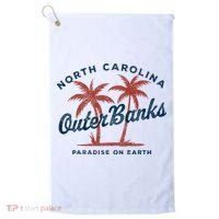 Retro Est 1587 Obx North Carolina Nc Golf Towel thumb 0