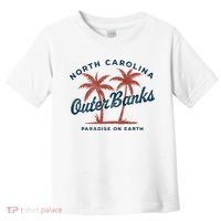 Retro Est 1587 Obx North Carolina Nc Toddler T-Shirt thumb 0