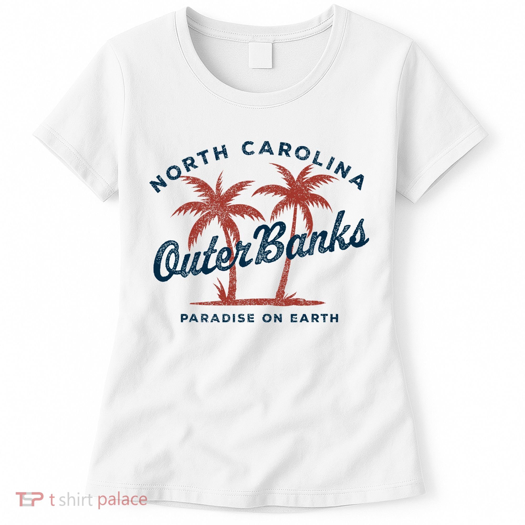 Retro Est 1587 Obx North Carolina Nc Women's T-Shirt