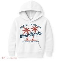 Retro Est 1587 Obx North Carolina Nc Kids Hoodie thumb 0
