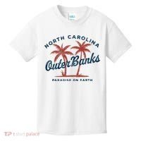Retro Est 1587 Obx North Carolina Nc Kids T-Shirt thumb 0