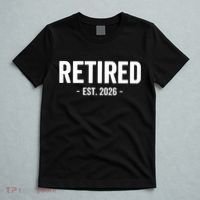 Retired Est 2026 Retirement Gift T-Shirt thumb 5