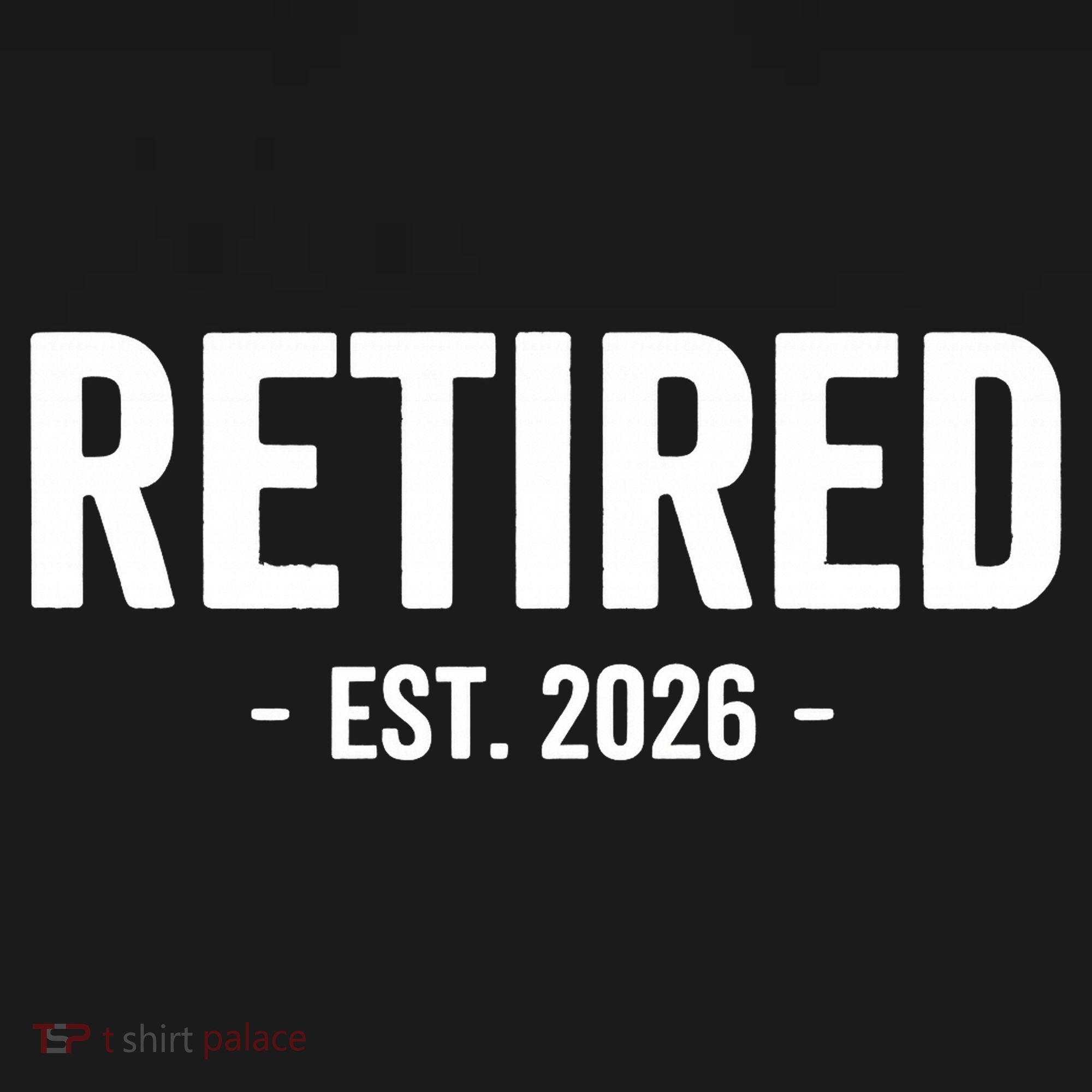 Retired Est 2026 Retirement Gift Bucket Hat