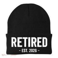 Retired Est 2026 Retirement Gift Beanie thumb 0