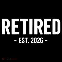 Retired Est 2026 Retirement Gift Ornament thumb 1