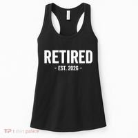 Retired Est 2026 Retirement Gift Women's Tank Top thumb 0
