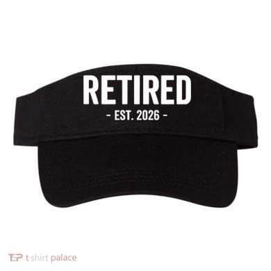 Retired Est 2026 Retirement Gift Visor