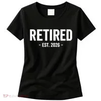 Retired Est 2026 Retirement Gift Women's T-Shirt thumb 0