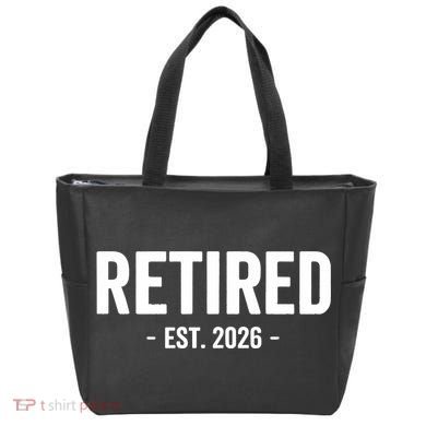 Retired Est 2026 Retirement Gift Tote Bag