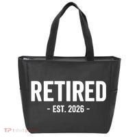 Retired Est 2026 Retirement Gift Tote Bag thumb 0