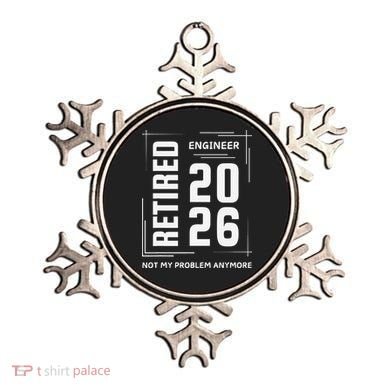 Retired Engineer 2026 Not My Problem Anymore Ornament