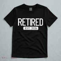 Retired Est. 2026 Work Retirement Gift T-Shirt thumb 5