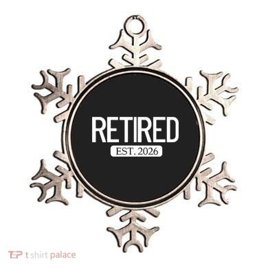 Retired Est. 2026 Work Retirement Gift Ornament
