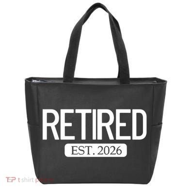 Retired Est. 2026 Work Retirement Gift Tote Bag