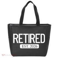 Retired Est. 2026 Work Retirement Gift Tote Bag thumb 0