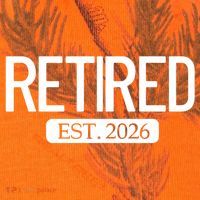 Retired Est. 2026 Work Retirement Gift Kati Licensed 12" Camo Cuffed Beanie thumb 2