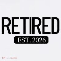 Retired Est. 2026 Work Retirement Gift Comfort Colors Garment-Dyed Hooded Sweatshirt thumb 2