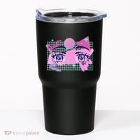 Retro Eighties 80's Pop Art Kawaii Anime Eyes Tumbler thumb 0