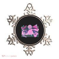 Retro Eighties 80's Pop Art Kawaii Anime Eyes Ornament thumb 0
