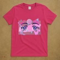 Retro Eighties 80's Pop Art Kawaii Anime Eyes T-Shirt thumb 5
