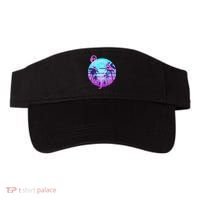 Retro Eighties 80's Neon Flamingo Emblem Visor thumb 0
